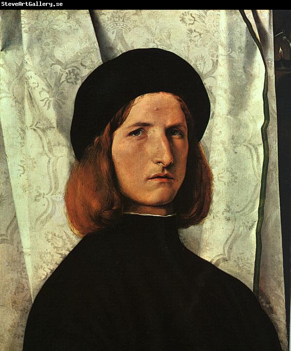 Lorenzo Lotto Portrait of a Young Man   cc